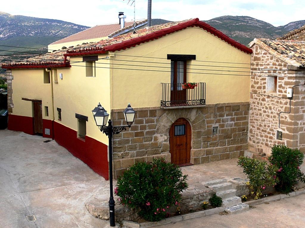 Casa Rural Casa Lino Pension Chibluco Buitenkant foto